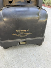 Load image into Gallery viewer, Vintage Underwood Sundstrand Manual 10-Key Adding Machine Crank Calculator
