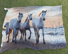 Charger l'image dans la galerie, 813 Ottotredici Horse Print Modal Cashmere Scarf Italy NWT Wendy Foster
