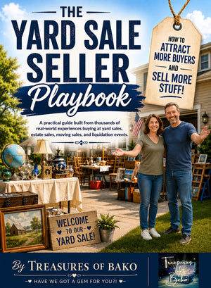 The Yard Sale Seller Playbook: How to Attract More Buyers and Sell More Stuff!