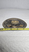 Load image into Gallery viewer, Vintage Montana Silversmiths Western Trophy Belt Buckle Rodeo Relief

