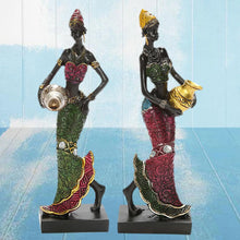 Cargar imagen en el visor de la galería, African Statue Figurine
