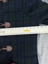 Load image into Gallery viewer, Vintage Lauren Ralph Lauren Tartan Plaid Wool Toggle Duffle Coat Size 38R
