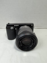 Load image into Gallery viewer, Sony Alpha NEX-F3 16.1MP Mirrorless Camera 18-55mm OSS Lens E-Mount Black
