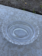 Load image into Gallery viewer, Antique Imperial Glass Satin Frosted Lion Covered Candy Dish Lattice Edge Bowl

