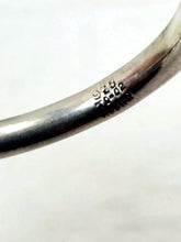 Load image into Gallery viewer, Vintage Taxco Mexico 925 Sterling Silver Gold Tone Hook Bangle Bracelet
