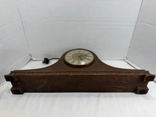 Load image into Gallery viewer, Antique Hammond Bichronous Electric Art Deco Wooden Mantel Clock Tested
