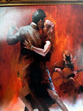 将图片加载到图库查看器，Tango Argentino II Vintage-Inspired Canvas Wall Art Poster Approx. 16"x20"
