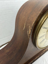 Load image into Gallery viewer, Antique Hammond Bichronous Electric Art Deco Wooden Mantel Clock Tested
