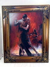 将图片加载到图库查看器，Tango Argentino II Vintage-Inspired Canvas Wall Art Poster Approx. 16"x20"
