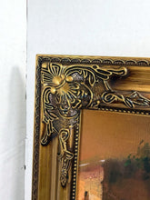 Load image into Gallery viewer, "Dinner for Two I" 16"x20" Abstract Canvas Wall Art Ornate Frame

