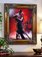 将图片加载到图库查看器，Tango Argentino II Vintage-Inspired Canvas Wall Art Poster Approx. 16"x20"
