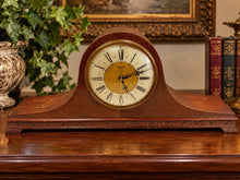 Load image into Gallery viewer, Antique Hammond Bichronous Electric Art Deco Wooden Mantel Clock Tested
