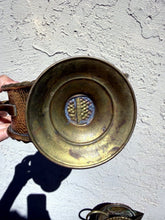 Load image into Gallery viewer, Vintage Peerage England Embossed Brass Viking Ship Pitcher Set of Two
