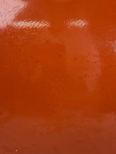 Load image into Gallery viewer, Vintage German Orange Serving Tray - detail view
