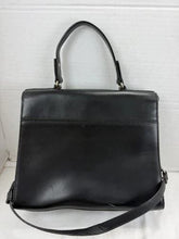 Load image into Gallery viewer, Kate Spade New York Doris Harwood Place Black Leather Satchel Handbag
