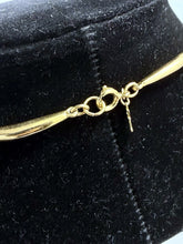 Load image into Gallery viewer, Vintage Crown Trifari Gold-Toned Triple Teardrop Pendant Necklace Signed
