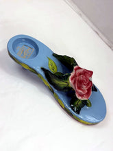 Load image into Gallery viewer, 2004 Diane's Happy Toes "Rosie Tosie" Ceramic Sandal Tea Light Candle Holder
