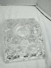 Load image into Gallery viewer, Vintage 24% Lead Crystal Mantel Clock Replacement Base Housing Taiwan
