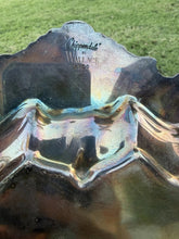 Load image into Gallery viewer, Vintage Wallace Chippendale X100 Silverplate 17-Inch Round Footed Tray

