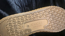 Load image into Gallery viewer, Gucci Maxi GG Low Top Caramel Canvas Sneakers 703031 Men's Size 8.5 Spain
