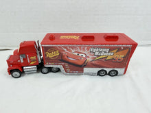 Charger l'image dans la galerie, Disney Pixar Cars Rust-eze Mack Truck Hauler - front view
