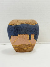 Load image into Gallery viewer, Vintage 1970s Southwestern Pottery Vase - back view
