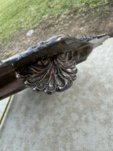 Load image into Gallery viewer, Vintage Wallace Chippendale X100 Silverplate 17-Inch Round Footed Tray
