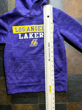 Charger l'image dans la galerie, Los Angeles Lakers Kids Purple Heather Hoodie Sweatshirt Size XS NBA
