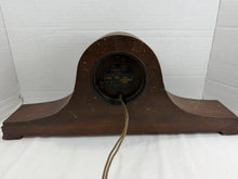 Load image into Gallery viewer, Antique Hammond Bichronous Electric Art Deco Wooden Mantel Clock Tested
