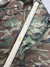 将图片加载到图库查看器，Vintage US Military M65 Cold Weather Field Jacket Woodland Camo Propper 2XL
