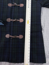 Load image into Gallery viewer, Vintage Lauren Ralph Lauren Tartan Plaid Wool Toggle Duffle Coat Size 38R
