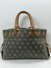 गैलरी व्यूवर में इमेज लोड करें, Vintage Dooney &amp; Bourke Rainbow DB Monogram Drawstring Tote Bag Y2K Tassels
