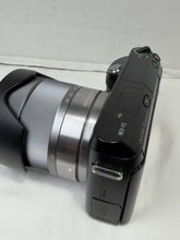 Load image into Gallery viewer, Sony Alpha NEX-F3 16.1MP Mirrorless Camera 18-55mm OSS Lens E-Mount Black
