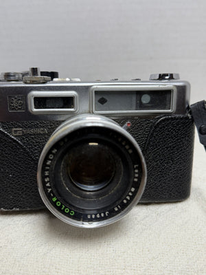 Vintage Yashica Electro 35 GSN 35mm Rangefinder Camera Made in Japan AS-IS