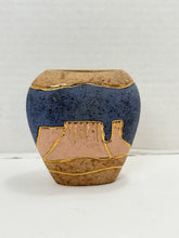 Load image into Gallery viewer, Vintage Southwestern Studio Art Pottery Vase Hand Painted Signed D Williams
