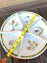 Load image into Gallery viewer, Vintage Buchan Portobello Scotland Thistleware 5 Part Divided Relish Dish
