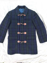 Load image into Gallery viewer, Vintage Lauren Ralph Lauren Tartan Plaid Wool Toggle Duffle Coat Size 38R
