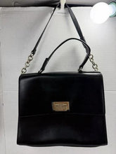 Load image into Gallery viewer, Kate Spade New York Doris Harwood Place Black Leather Satchel Handbag
