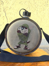 Load image into Gallery viewer, Vintage 1994 Warner Bros Looney Tunes Taz Civil Defense Canteen Tasmanian Devil
