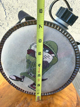 Load image into Gallery viewer, Vintage 1994 Warner Bros Looney Tunes Taz Civil Defense Canteen Tasmanian Devil
