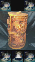 在图库查看器中加载和播放视频，Vintage German Hand-Carved “Bäcker” Candle by Johann Gunter – 3D Wax Sculpture Depicting Baker’s Workshop, Walldürn-Baden
