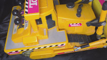 Load and play video in Gallery viewer, Tonka Mighty Motorized Bulldozer 3209 Working Lights Sounds 15"
