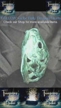 Load and play video in Gallery viewer, Vintage Glazed Ceramic Fish Lantern | Ocean-Inspired Art Pottery Candle Holder

