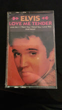 将图片加载到图库查看器，Elvis Presley Love Me Tender Cassette Tape 1987 RCA CAK-2650
