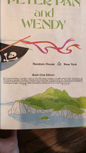 Load image into Gallery viewer, Vintage 1981 Walt Disney&#39;s Peter Pan and Wendy Book, First American Edition, Random House
