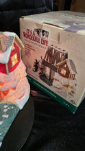 Load image into Gallery viewer, Enesco “It’s a Wonderful Life” Illuminated Village – The Bedford Falls Bridge w/ Box &amp; Certificate
