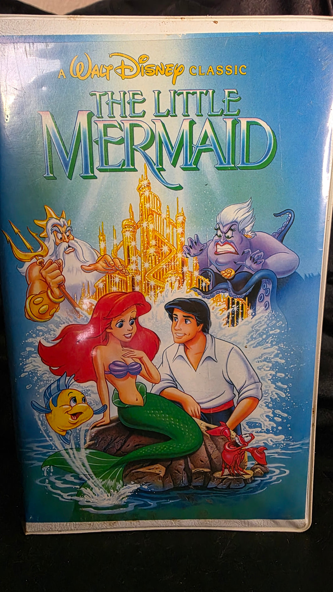 The Little Mermaid (1989) Vintage VHS - Walt Disney Black Diamond Classic Edition