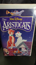 Load image into Gallery viewer, The Aristocats (1996) Vintage Walt Disney’s  VHS – Masterpiece Collection &amp; Classic Animated Musical Adventure
