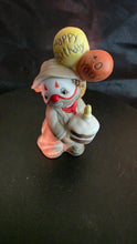 Load image into Gallery viewer, Vintage Enesco Li’l Vagabond “Happy Birthday” Clown Figurine – 1980s Collectible
