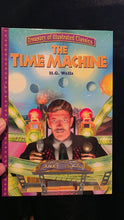 将图片加载到图库查看器，The Time Machine by H.G. Wells, Treasury of Illustrated Classics, Hardcover
